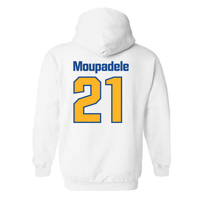 SJSU - NCAA Men's Basketball : Japhet Moupadele - Classic Shersey Hooded Sweatshirt-1