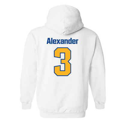 SJSU - NCAA Women's Basketball : Mecca Alexander - Classic Shersey Hooded Sweatshirt-1