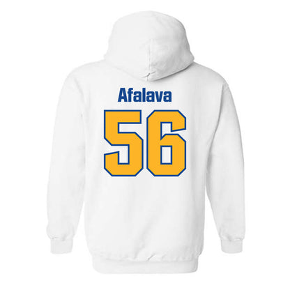 SJSU - NCAA Football : Simeon Afalava - Classic Shersey Hooded Sweatshirt-1