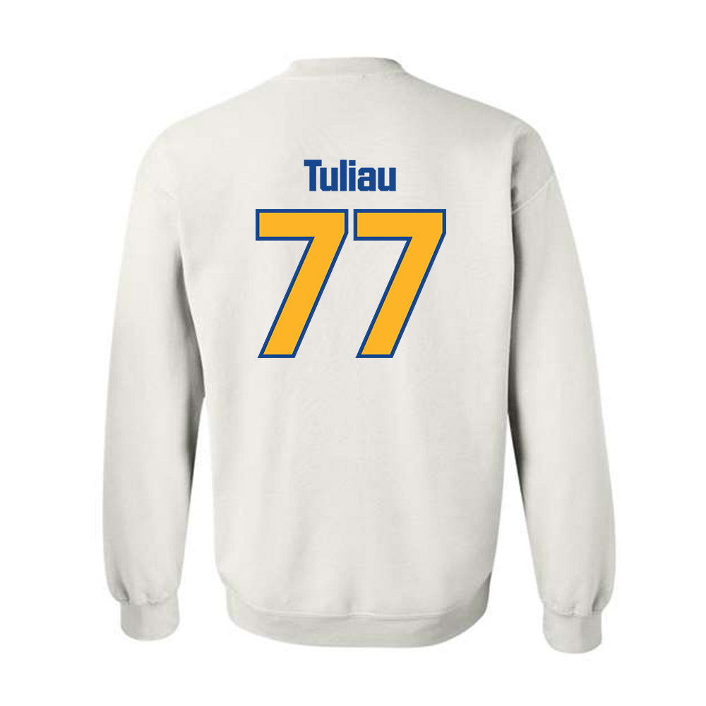 SJSU - NCAA Football : Daniel Tuliau - Classic Shersey Crewneck Sweatshirt-1
