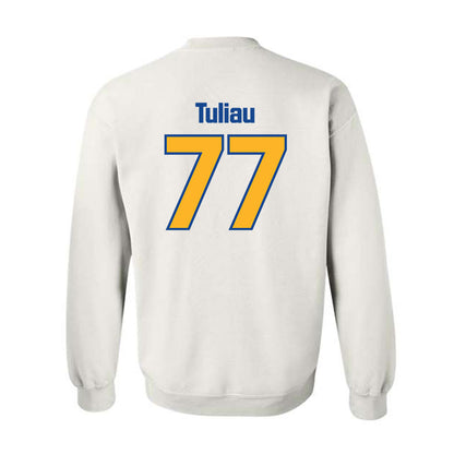 SJSU - NCAA Football : Daniel Tuliau - Classic Shersey Crewneck Sweatshirt-1
