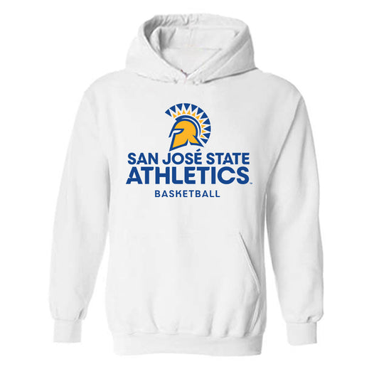 SJSU - NCAA Men's Basketball : Sadraque Nganga - Classic Shersey Hooded Sweatshirt-0