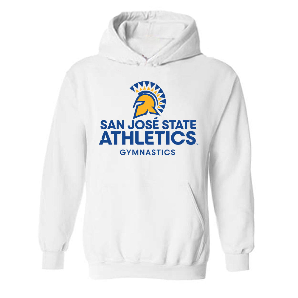SJSU - NCAA Women's Gymnastics : Kaylee Larson - Classic Shersey Hooded Sweatshirt-0