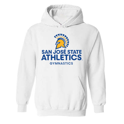 SJSU - NCAA Women's Gymnastics : Kaylee Larson - Classic Shersey Hooded Sweatshirt-0