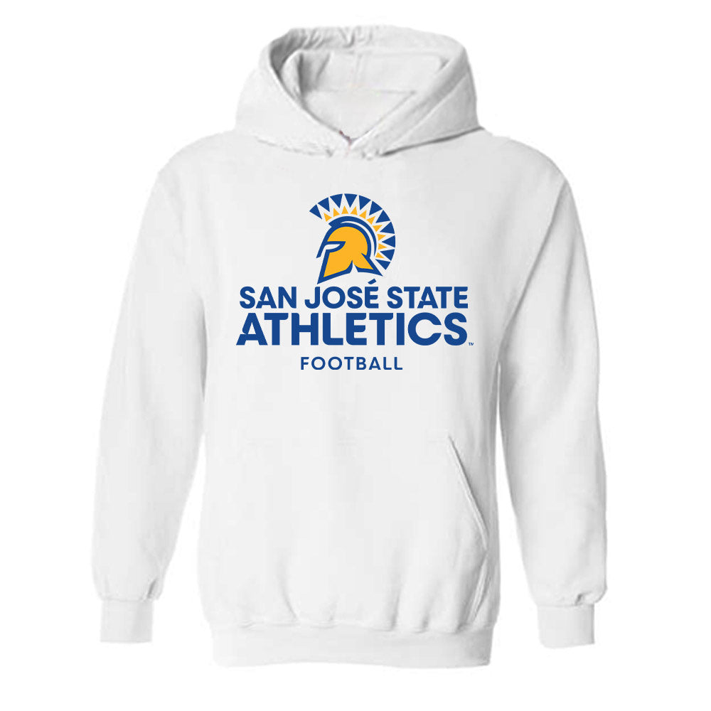 SJSU - NCAA Football : Trent Carrizosa - Classic Shersey Hooded Sweatshirt-0