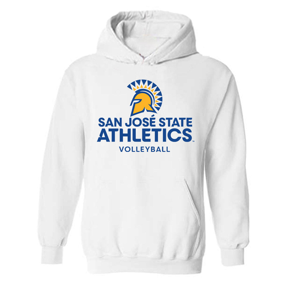 SJSU - NCAA Women's Volleyball : Morgan Castaneda - Classic Shersey Hooded Sweatshirt-0