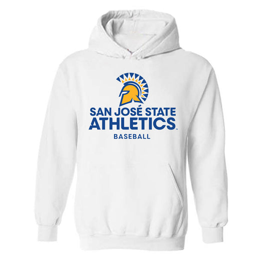 SJSU - NCAA Baseball : Spencer Kratt - Classic Shersey Hooded Sweatshirt-0