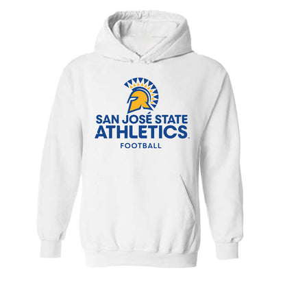 SJSU - NCAA Football : Peseti Lapuaho - Classic Shersey Hooded Sweatshirt-0
