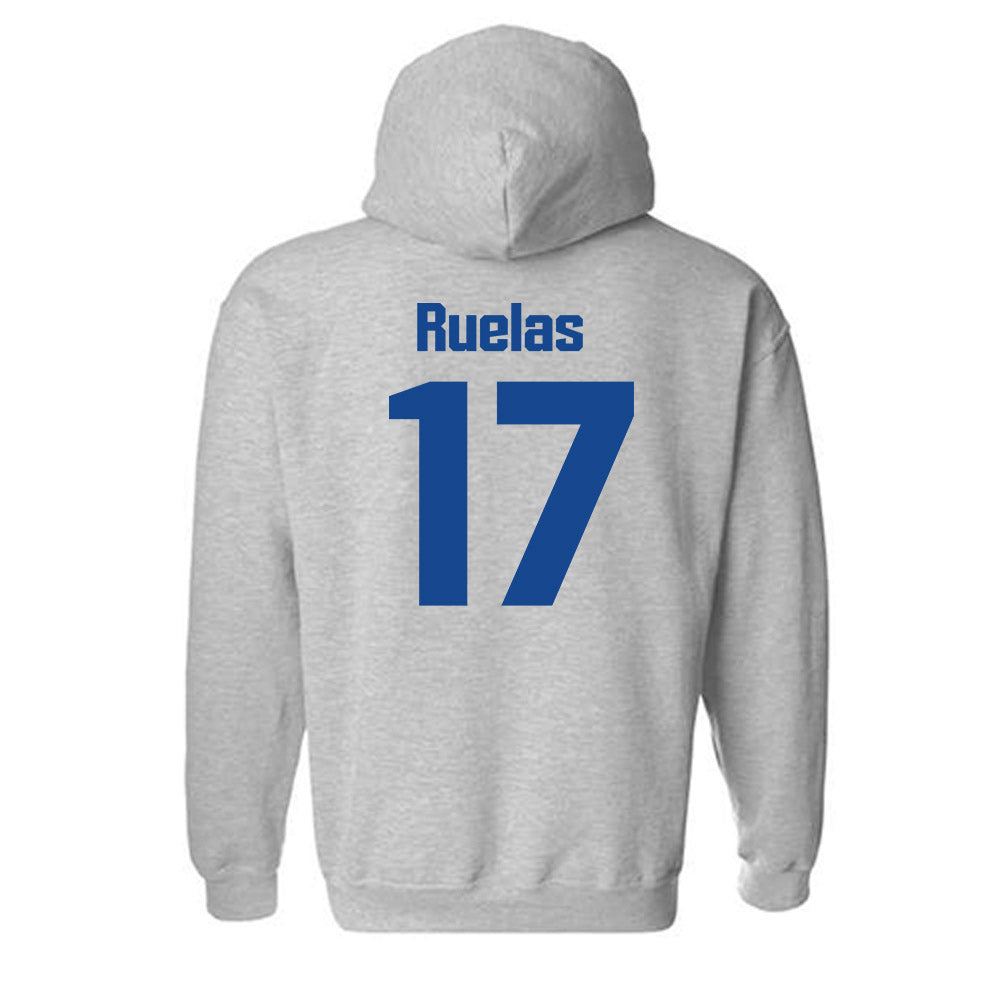 SJSU - NCAA Football : Ryker Ruelas - Classic Shersey Hooded Sweatshirt-1