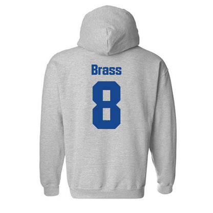 SJSU - NCAA Women's Soccer : Joliye Brass - Classic Shersey Hooded Sweatshirt-1