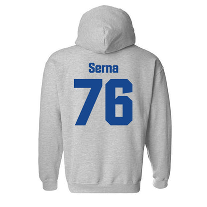 SJSU - NCAA Football : Manny Serna - Classic Shersey Hooded Sweatshirt-1