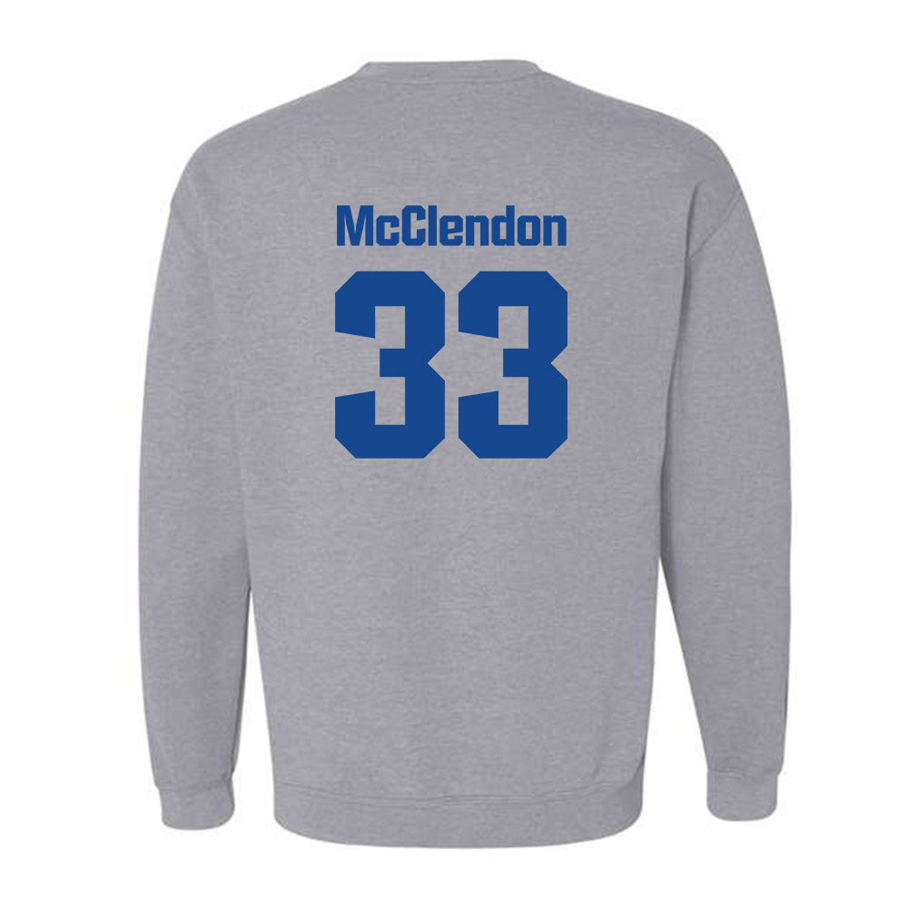 SJSU - NCAA Football : Greg McClendon - Classic Shersey Crewneck Sweatshirt-1