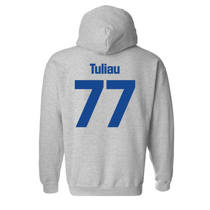 SJSU - NCAA Football : Daniel Tuliau - Classic Shersey Hooded Sweatshirt-1