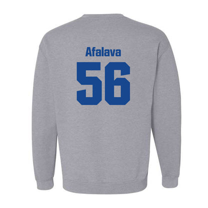 SJSU - NCAA Football : Simeon Afalava - Classic Shersey Crewneck Sweatshirt-1