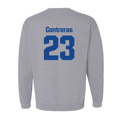 SJSU - NCAA Men's Soccer : Juan Contreras - Classic Shersey Crewneck Sweatshirt-1