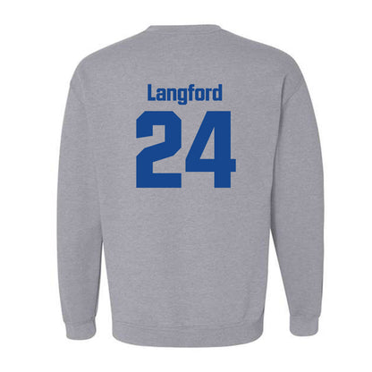 SJSU - NCAA Men's Basketball : Douglas Langford - Classic Shersey Crewneck Sweatshirt-1