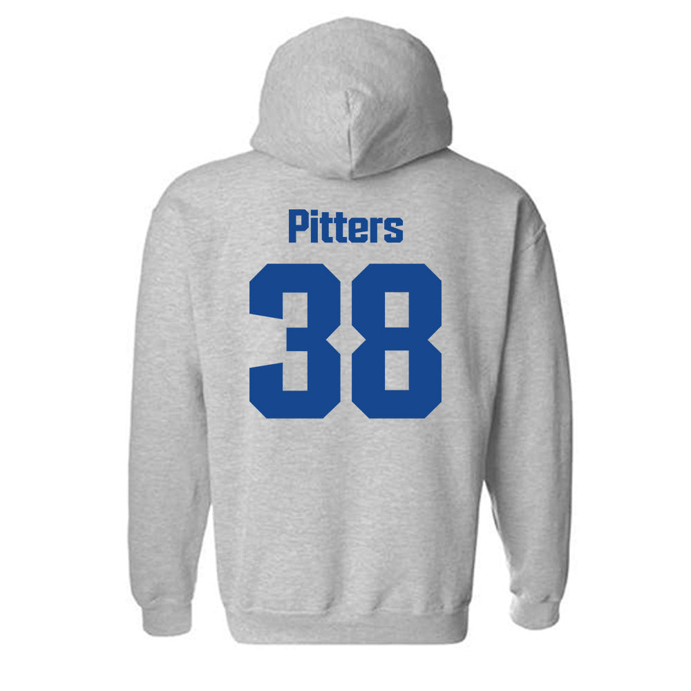 SJSU - NCAA Football : Nassir Pitters - Classic Shersey Hooded Sweatshirt-1