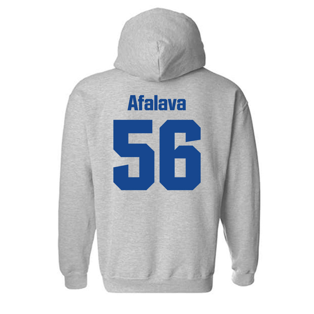 SJSU - NCAA Football : Simeon Afalava - Classic Shersey Hooded Sweatshirt-1