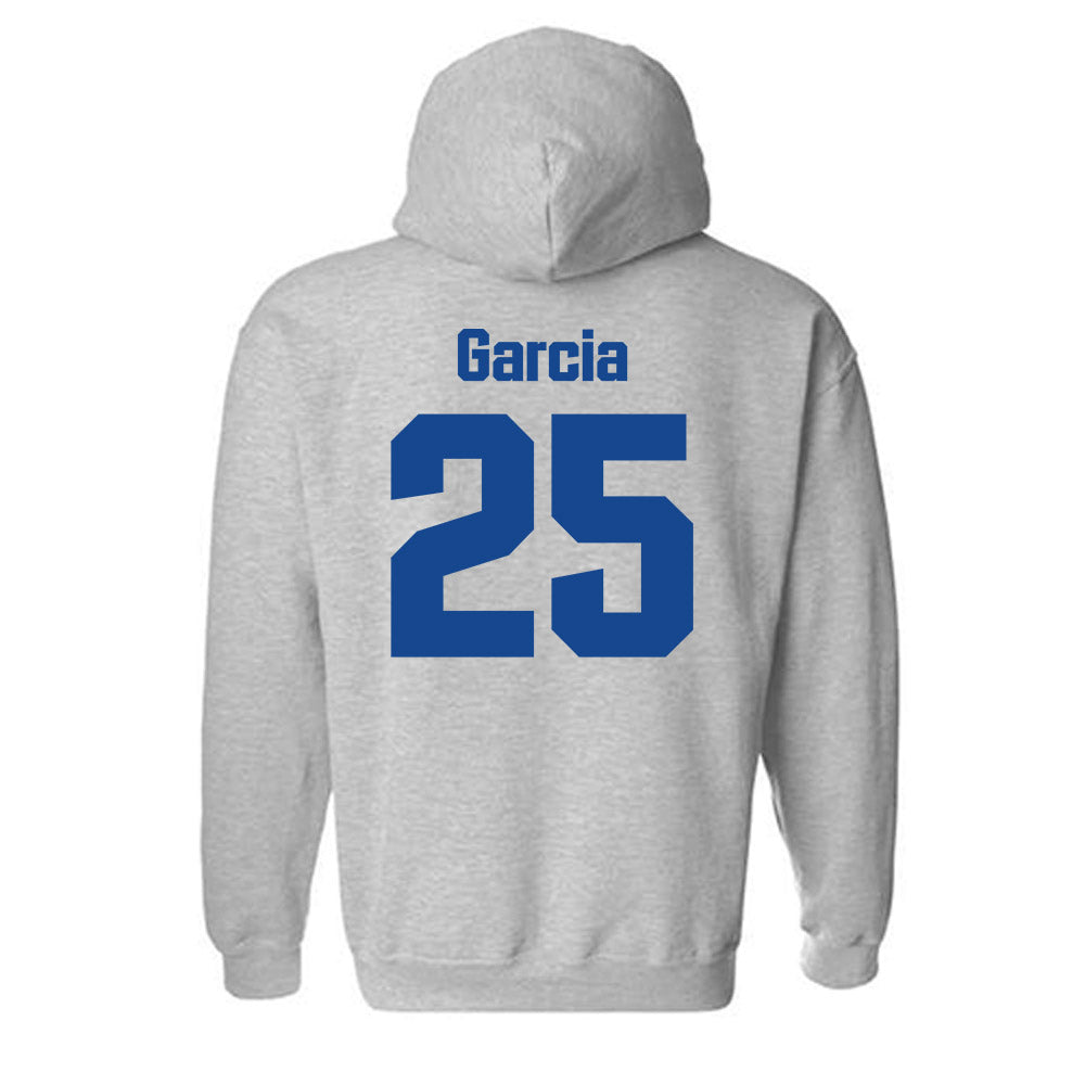 SJSU - NCAA Men's Soccer : Emmanuel Garcia - Classic Shersey Hooded Sweatshirt-1