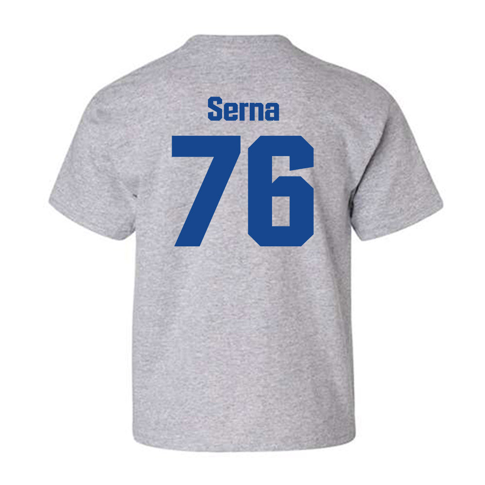 SJSU - NCAA Football : Manny Serna - Classic Shersey Youth T-Shirt-1