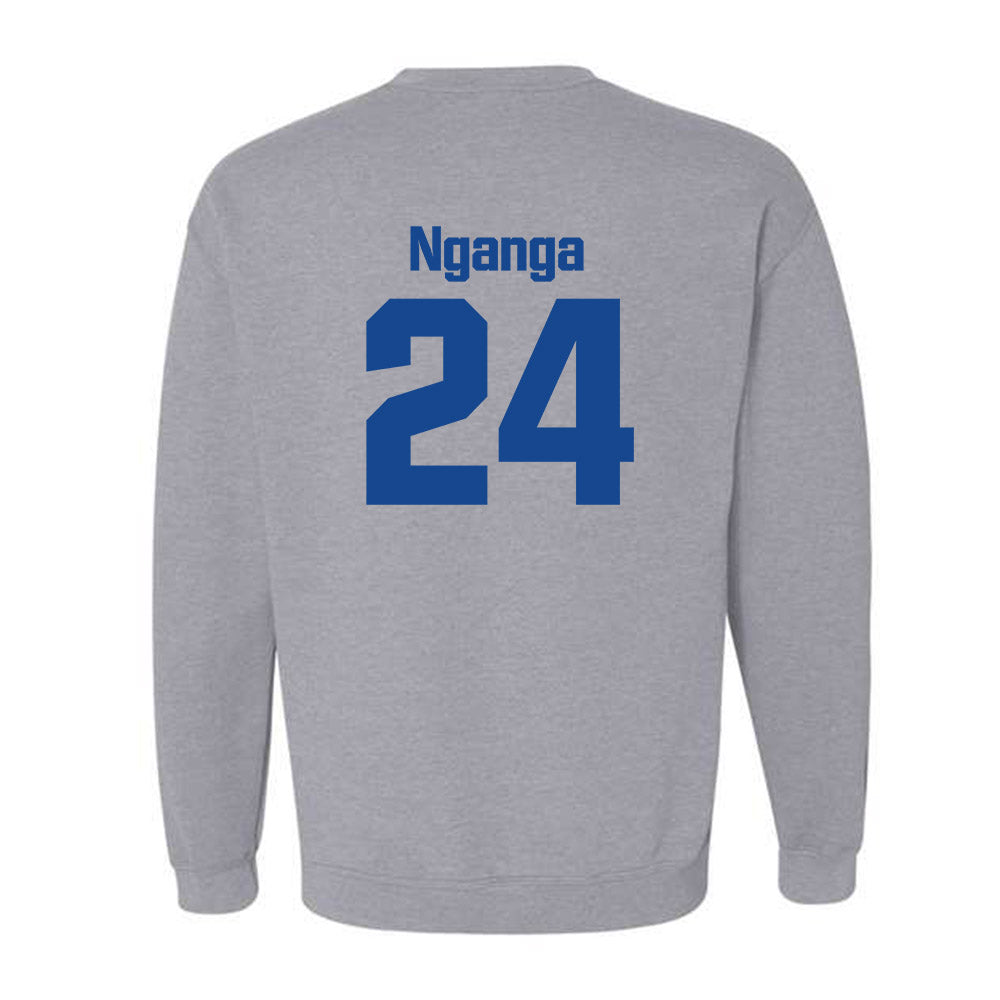 SJSU - NCAA Men's Basketball : Sadraque Nganga - Classic Shersey Crewneck Sweatshirt-1