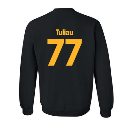 SJSU - NCAA Football : Daniel Tuliau - Classic Shersey Crewneck Sweatshirt-1