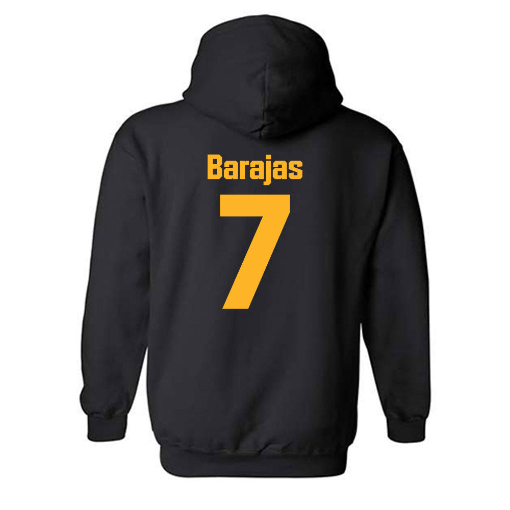 SJSU - NCAA Men's Soccer : Jarette Barajas - Classic Shersey Hooded Sweatshirt-1