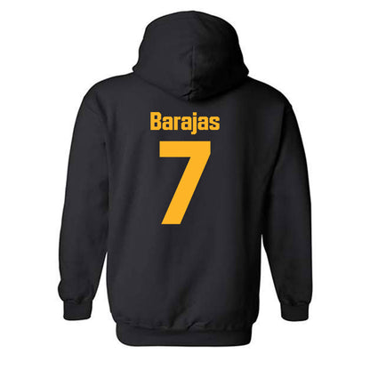 SJSU - NCAA Men's Soccer : Jarette Barajas - Classic Shersey Hooded Sweatshirt-1