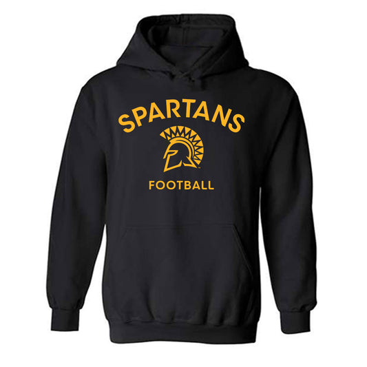 SJSU - NCAA Football : Champ Kapanui - Classic Shersey Hooded Sweatshirt-0