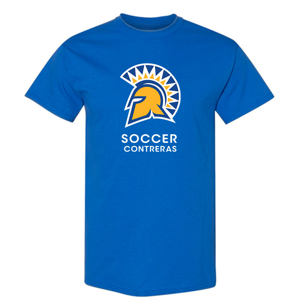 SJSU - NCAA Men's Soccer : Juan Contreras - Classic Fashion Shersey T-Shirt-0
