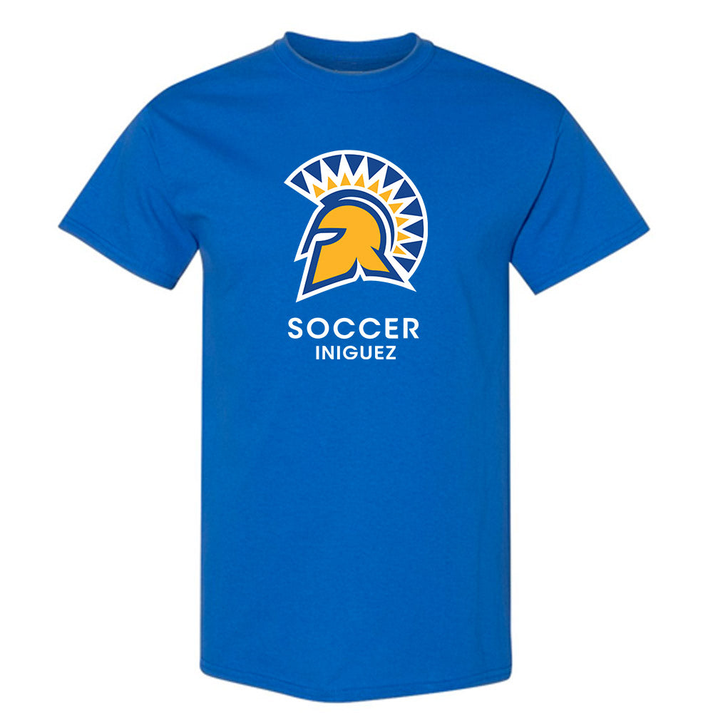 SJSU - NCAA Men's Soccer : Angel Iniguez - Classic Fashion Shersey T-Shirt-0