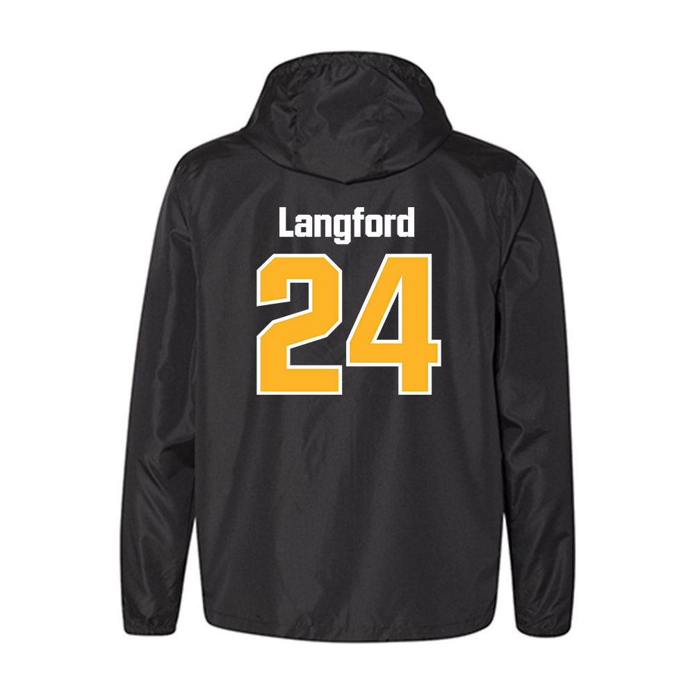 SJSU - NCAA Men's Basketball : Douglas Langford - Windbreaker-1