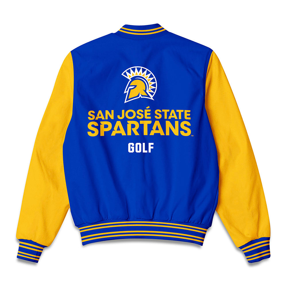 SJSU - NCAA Men's Golf : KC Mungali - Bomber Jacket-1