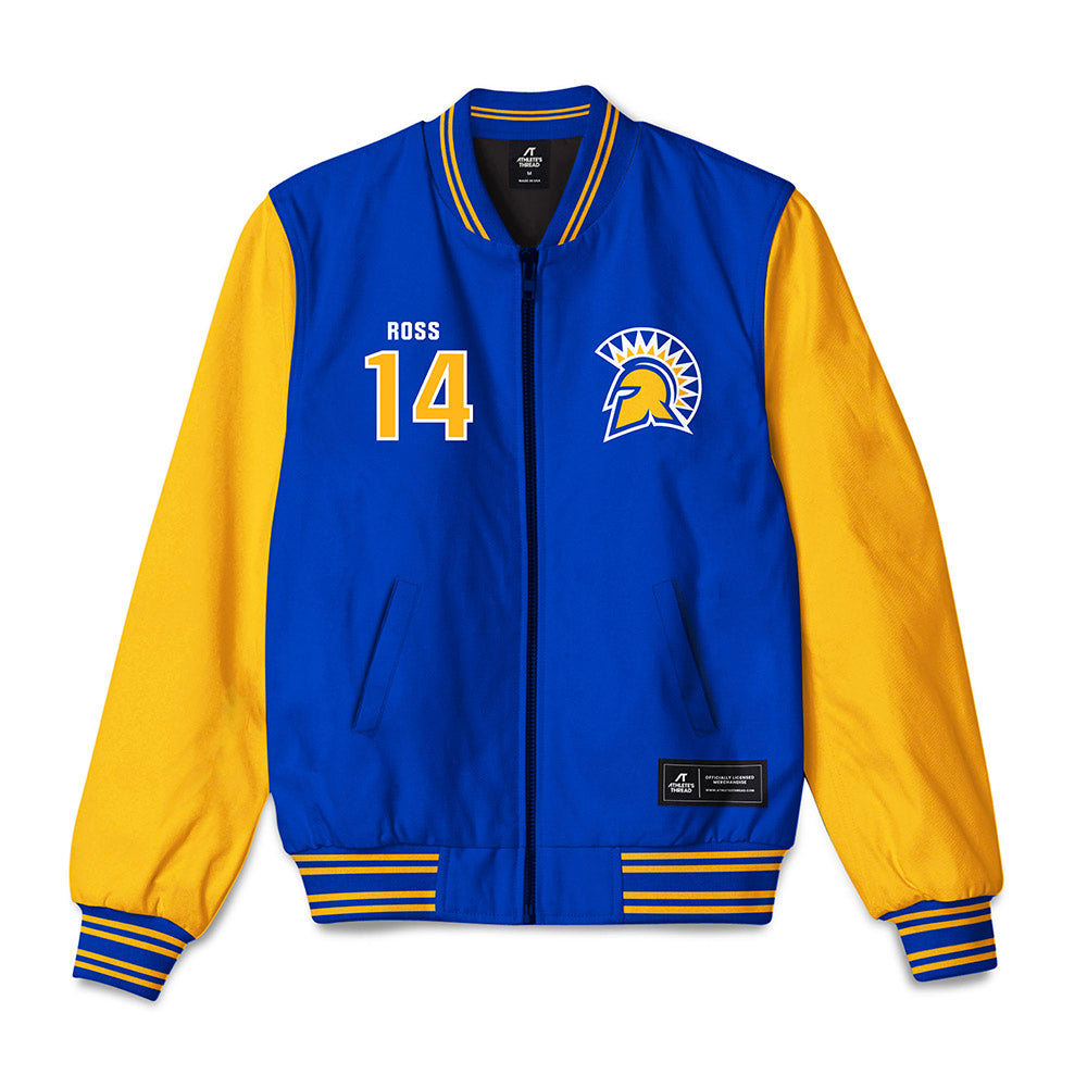 SJSU - NCAA Women's Water Polo : Jessica Ross - Bomber Jacket-0