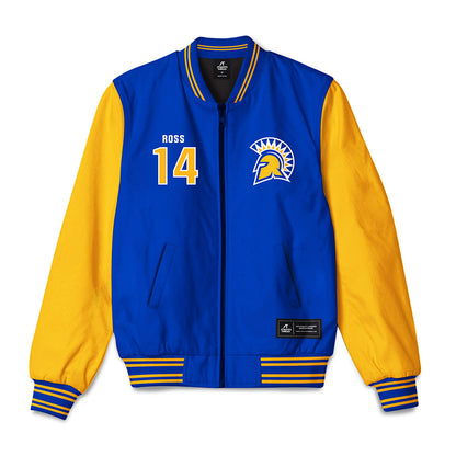 SJSU - NCAA Women's Water Polo : Jessica Ross - Bomber Jacket-0