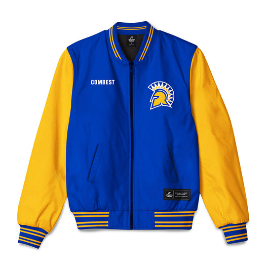 SJSU - NCAA Women's Track & Field : Kaylei Combest - Bomber Jacket-0