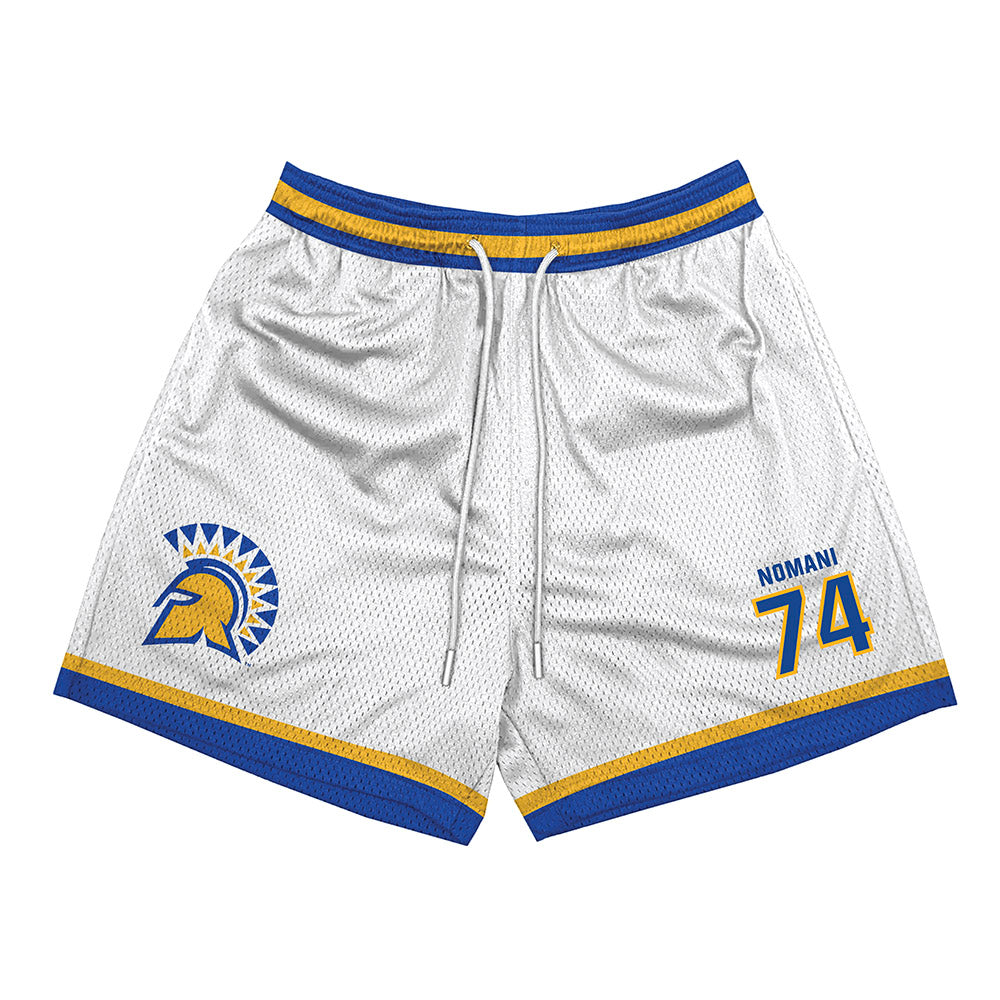 SJSU - NCAA Football : Sione Nomani - Shorts-0