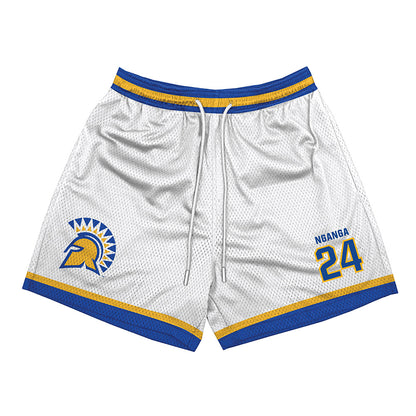 SJSU - NCAA Men's Basketball : Sadraque Nganga - Shorts-0