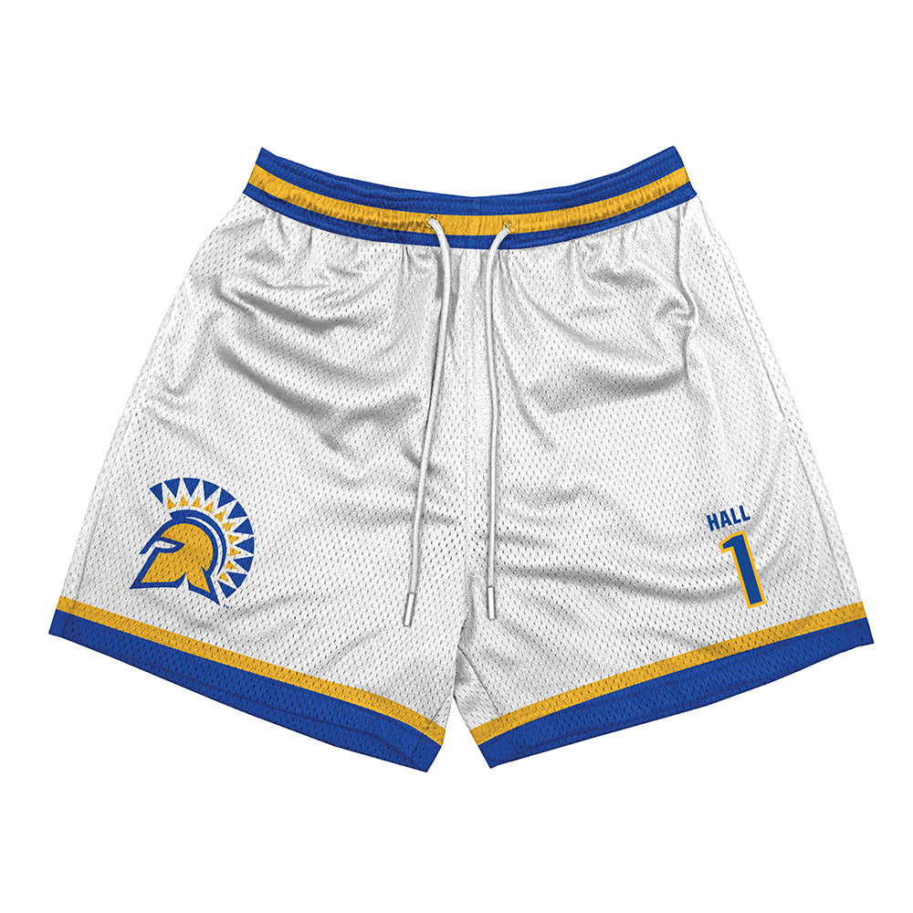 SJSU - NCAA Women's Volleyball : Fatimah Hall - Shorts-0
