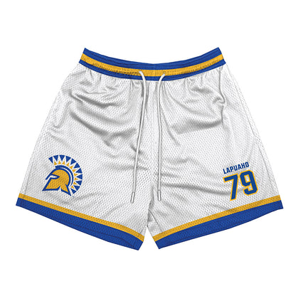 SJSU - NCAA Football : Peseti Lapuaho - Shorts-0