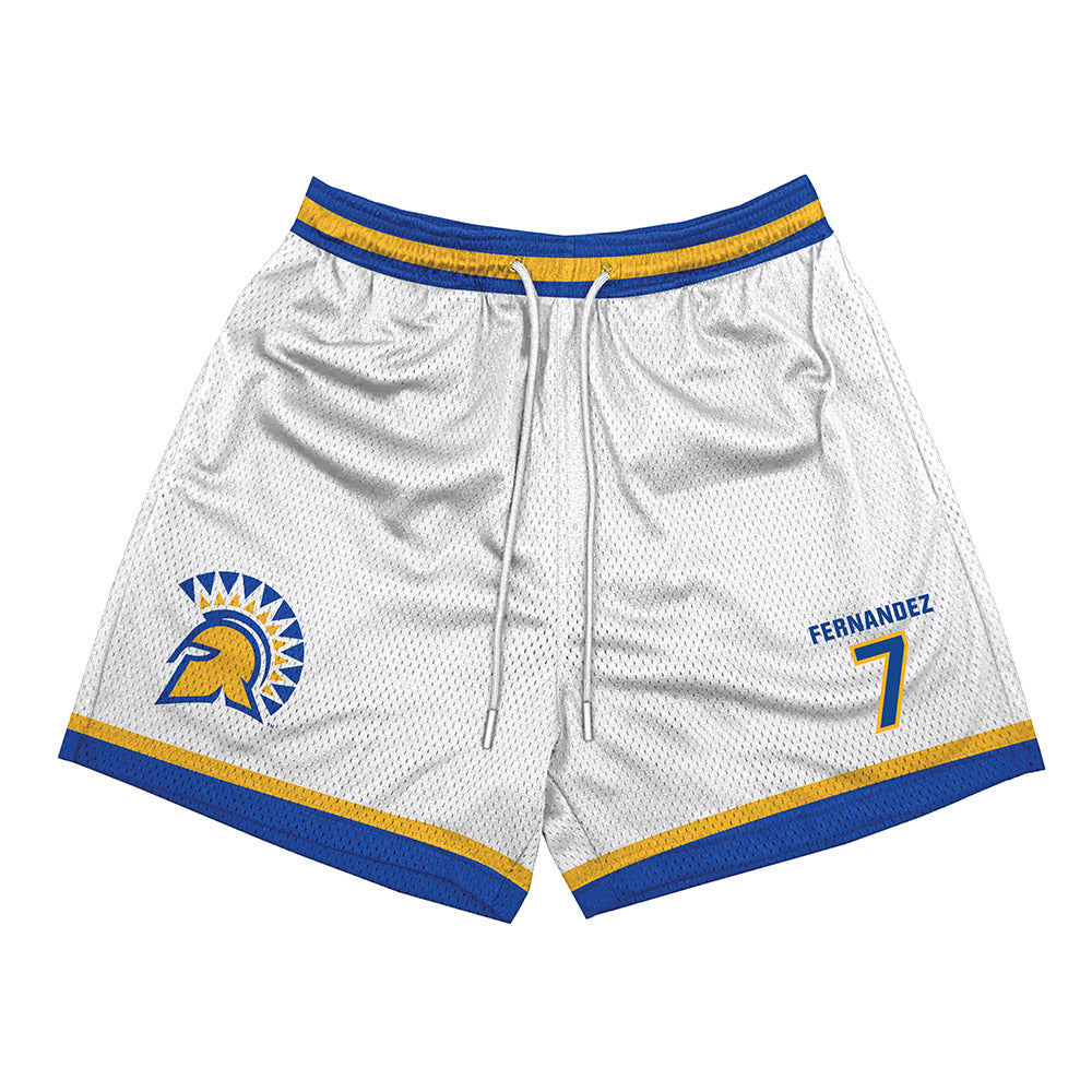 SJSU - NCAA Men's Soccer : Angel Fernandez - Shorts-0