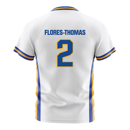 SJSU - NCAA Men's Soccer : Ruben Flores-Thomas - White Soccer Jersey-1