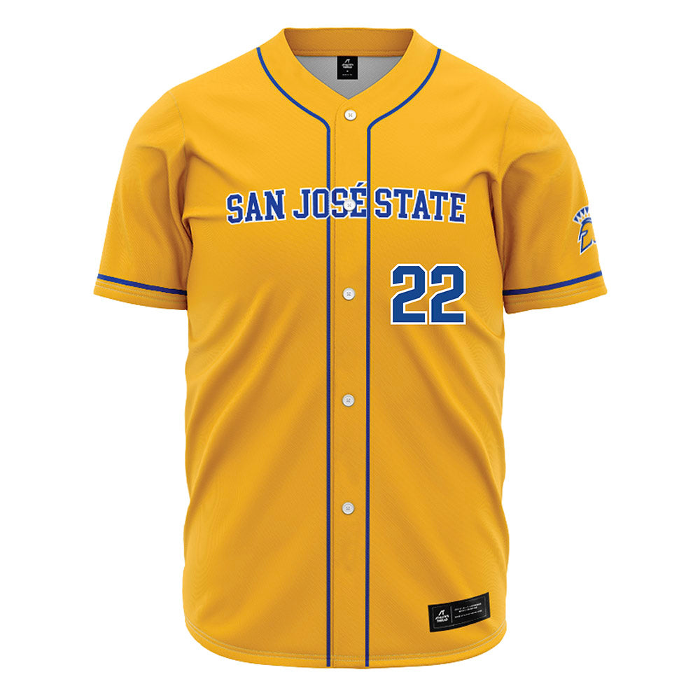 SJSU - NCAA Softball : Sammie Kulak - Gold Jersey-0