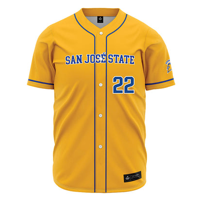 SJSU - NCAA Softball : Sammie Kulak - Gold Jersey-0