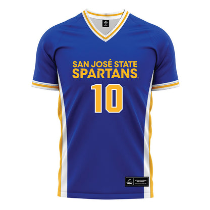 SJSU - NCAA Women's Soccer : Lillyana Rodriguez - Royal Soccer Jersey-0