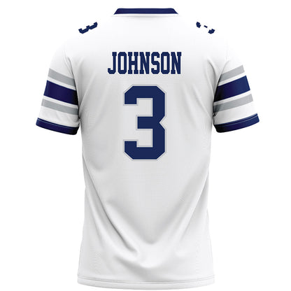 Rice - NCAA Football : JoVoni Johnson - White Football Jersey