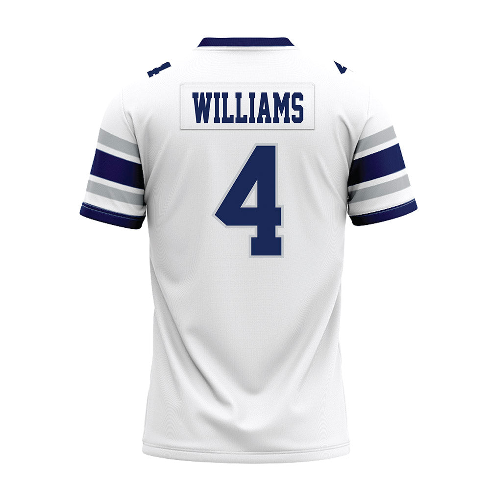 Rice - NCAA Football : Marcus Williams - White Premium Football Jersey