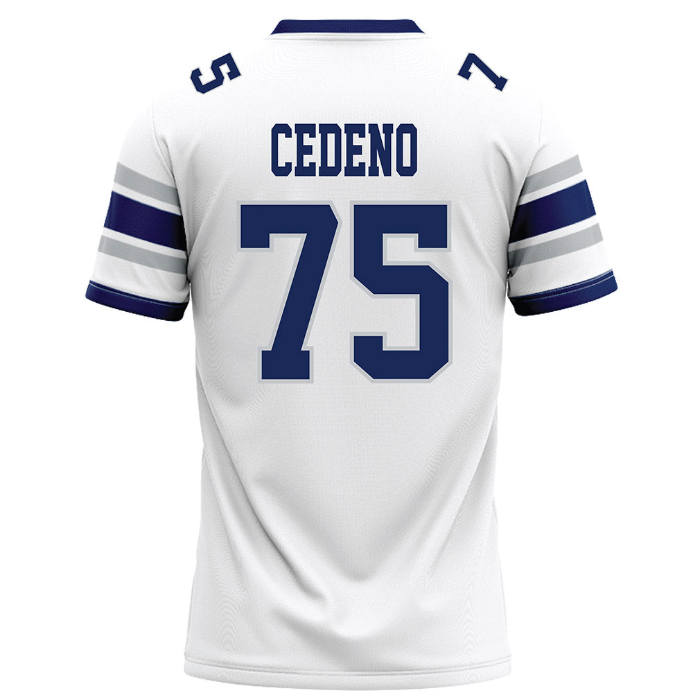 Rice - NCAA Football : Miguel Cedeno - White Football Jersey