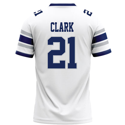 Rice - NCAA Football : Jamarion Clark - White Football Jersey-1