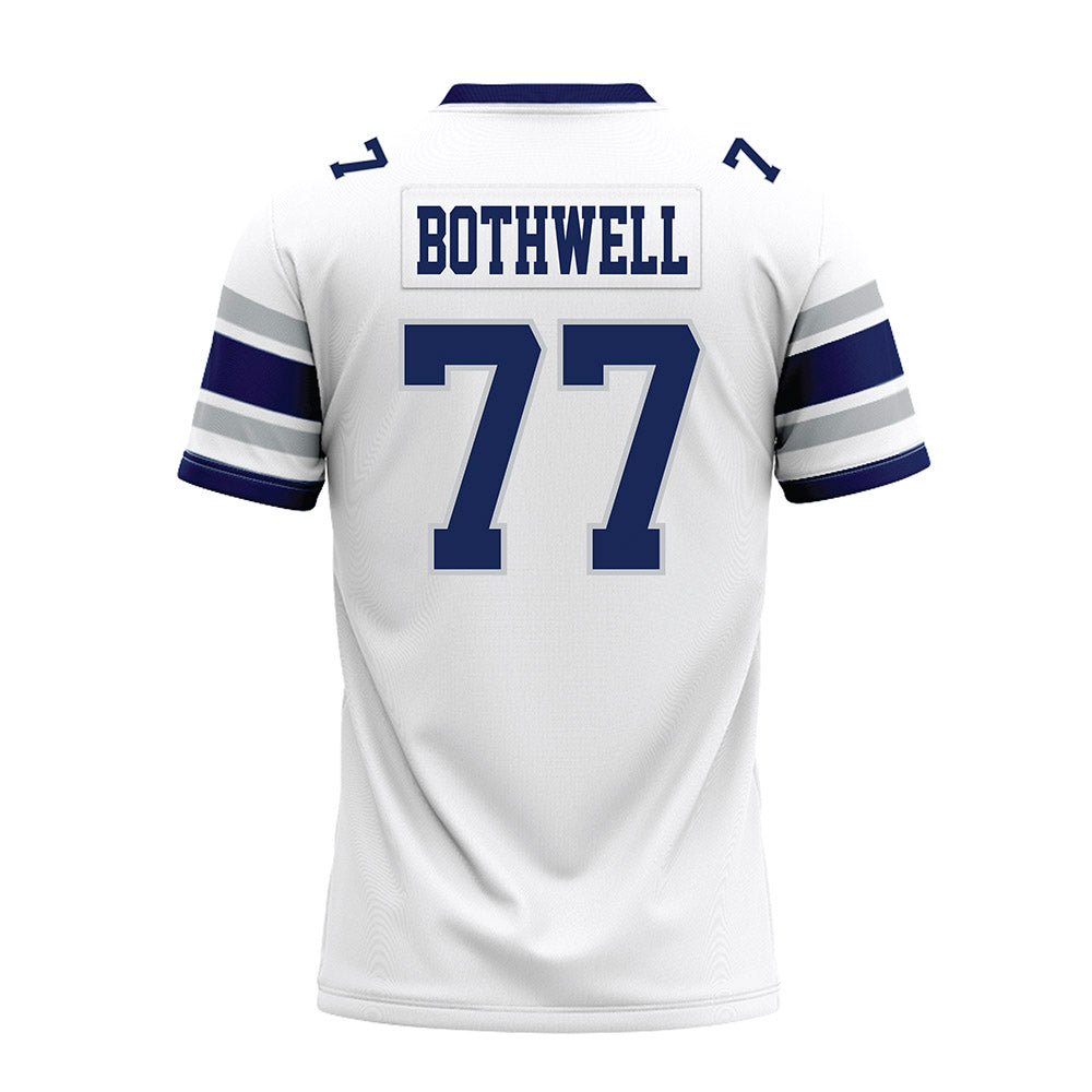 Rice - NCAA Football : Ian Bothwell - White Premium Football Jersey-1